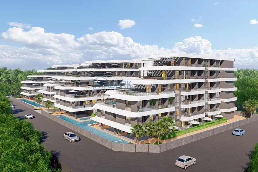 Старт продаж! Проект Офф-плана - резиденция отельного типа в Анталии, Алтынташ 5
