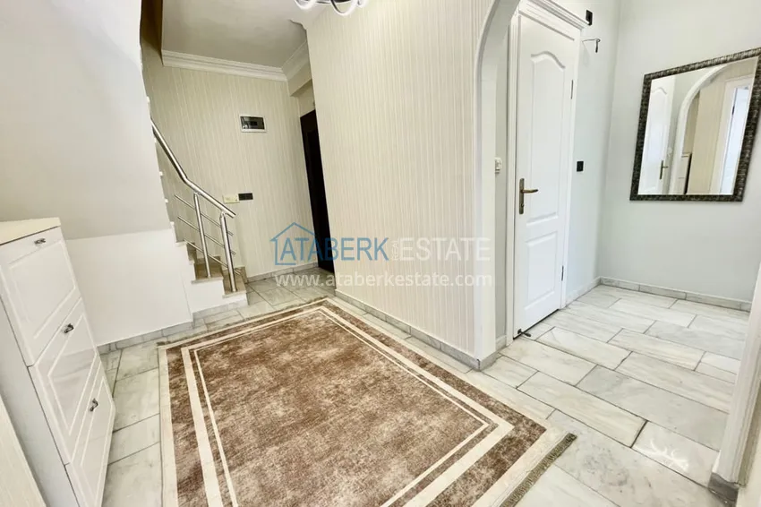 Приобрести Дуплекс 4+1 в районе Оба с современной мебелью. Район открыт для ВНЖ 2 