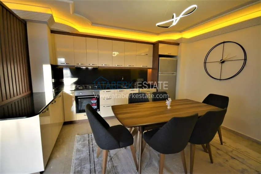 Приобрести Трехкомнатная квартира с мебелью в Махмутларе – район субботнего рынка 6 