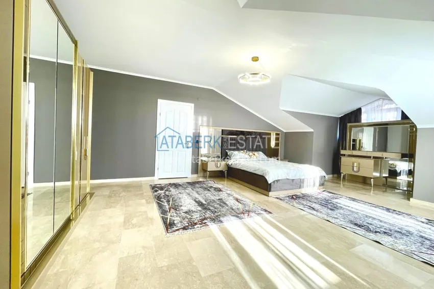 Приобрести Пентхаус-дуплекс 3+1 с мебелью в 300 метрах от моря, район Оба – Алания 10 