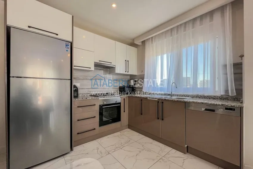 Приобрести Квартира 1+1 меблированная в роскошной резиденции возле пляжа Инджекум, район Авсаллар – Алания 8 