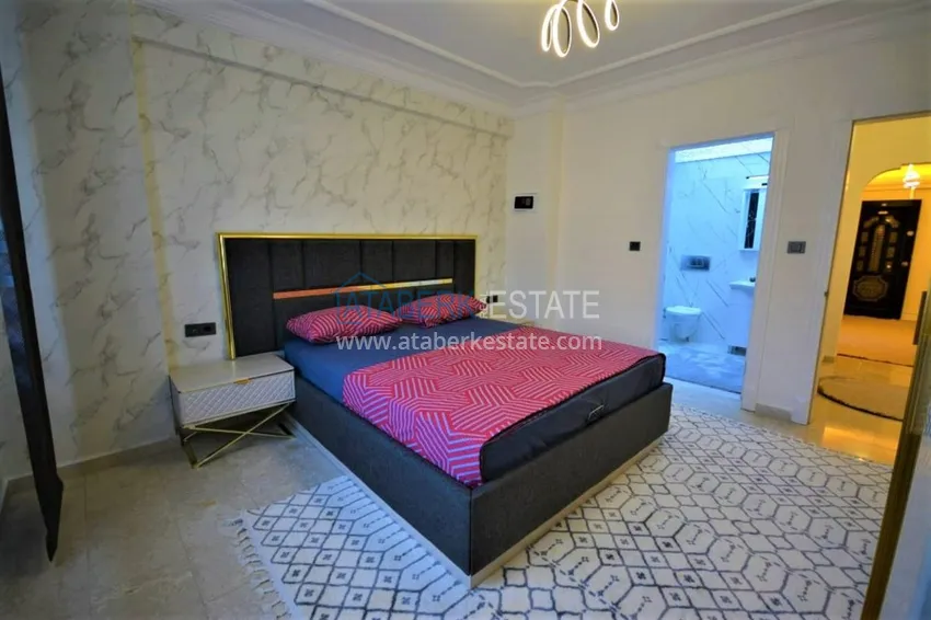 Приобрести Трехкомнатная квартира с мебелью в Махмутларе – район субботнего рынка 7 