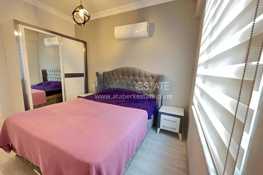 Квартира 2+1 после ремонта с новой мебелью в районе Оба, Алания 2 