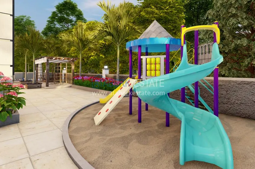 Современный проект резиденции с инфраструктурой в Газипаше  8 