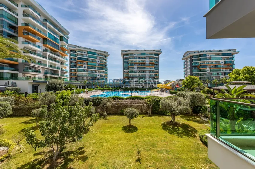 Приобрести Студия 1+0 с мебелью и застеклённым балконом, район Авсаллар – Алания 7 