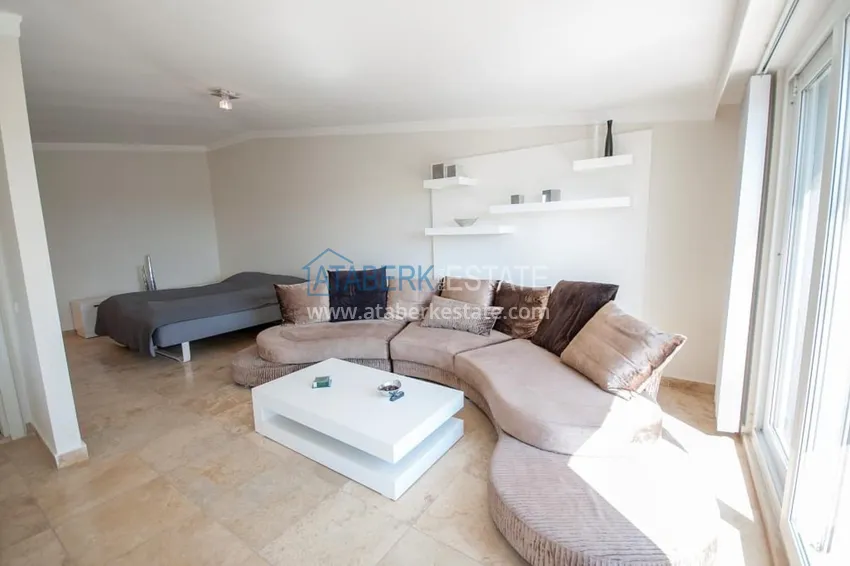 Приобрести Пентхаус-дуплекс 3+1 меблированный с видом на море и горы, район Джикджилли – Алания 7 