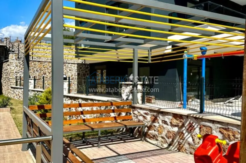 Квартира-дуплекс 3+1 с мебелью и отдельной кухней в Алании район Оба. Подходит для ВНЖ! 8 