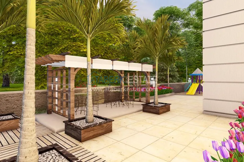 Современный проект резиденции с инфраструктурой в Газипаше  9 