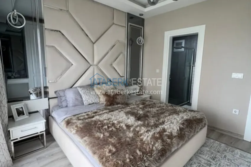 Приобрести Садовый дуплекс 3+1 с мебелью в районе Оба – Алания  9 