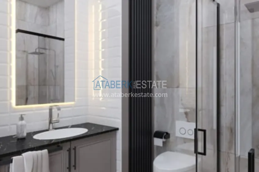 Приобрести Современный проект резиденции с инфраструктурой в Газипаше  9 