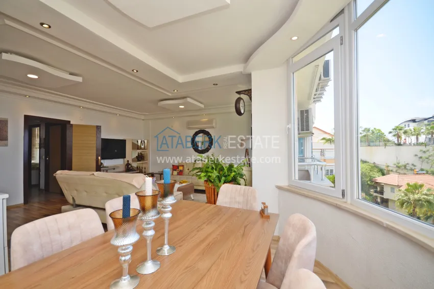 Приобрести Меблированная двухуровневая квартира с открытым видом на море – район Каргыджак 5 