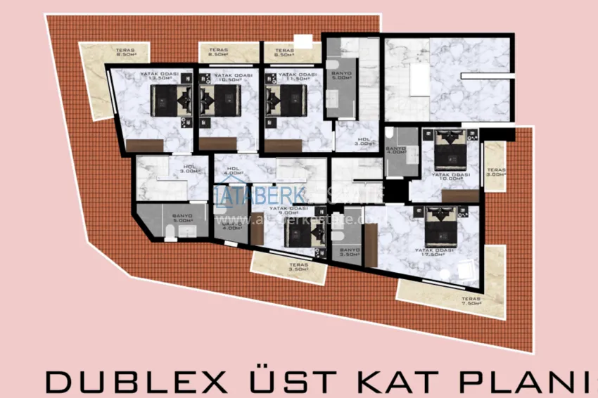 Купить дешево Инвестиционная недвижимость на этапе строительства в районе Демирташ  3 