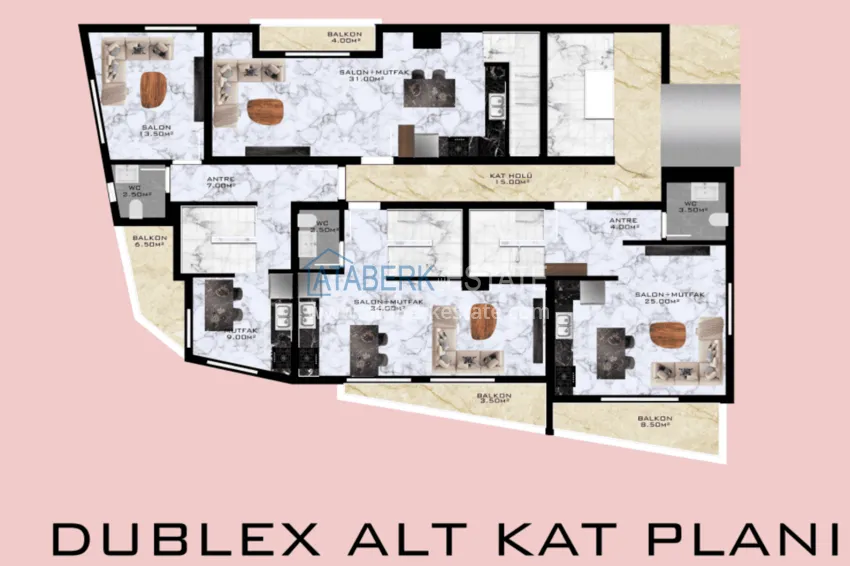 Купить дешево Инвестиционная недвижимость на этапе строительства в районе Демирташ  2 