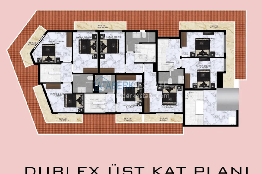 Купить дешево Инвестиционная недвижимость на этапе строительства в районе Демирташ  6 