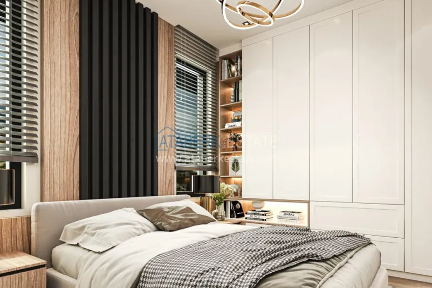 Приобрести Новый привлекательный жилой комплекс в Алании, район Демирташ  11 