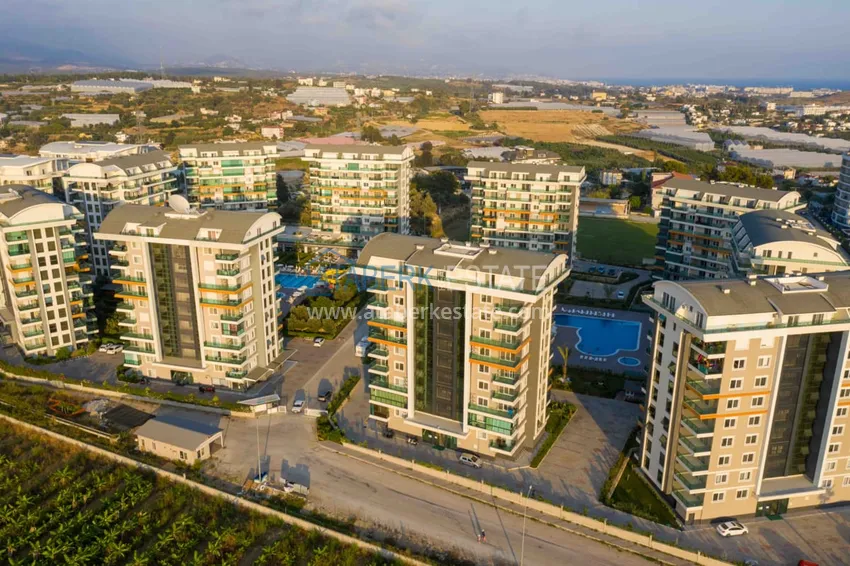 Студия 1+0 с мебелью и застеклённым балконом, район Авсаллар – Алания 8 