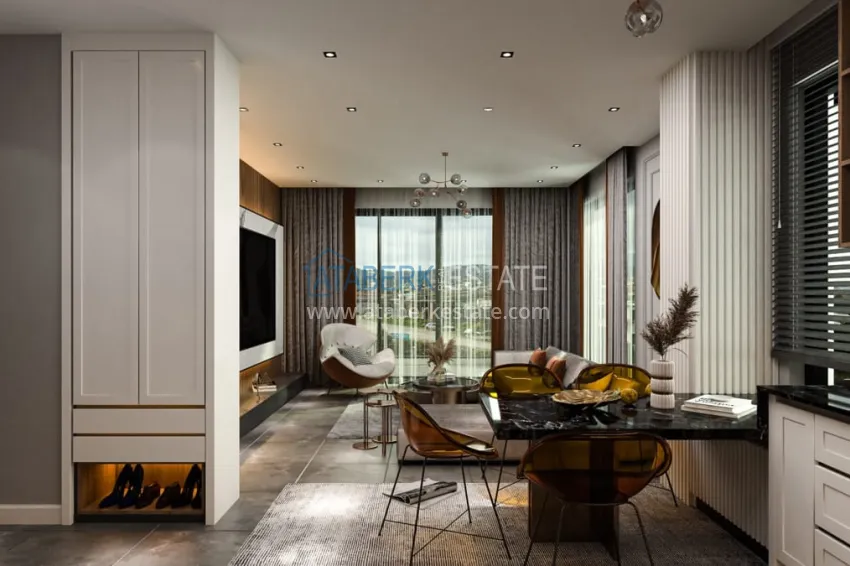 Приобрести Новый привлекательный жилой комплекс в Алании, район Демирташ  16 