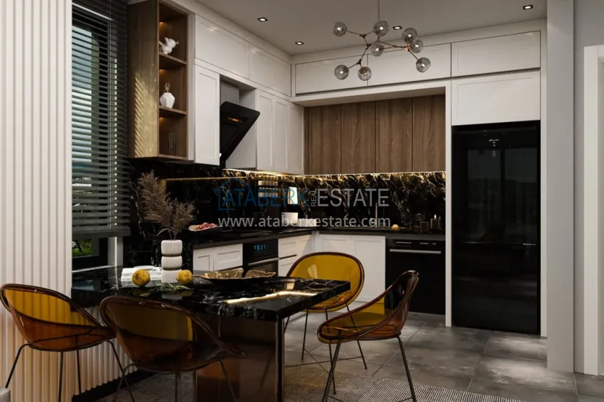 Приобрести Новый привлекательный жилой комплекс в Алании, район Демирташ  17 