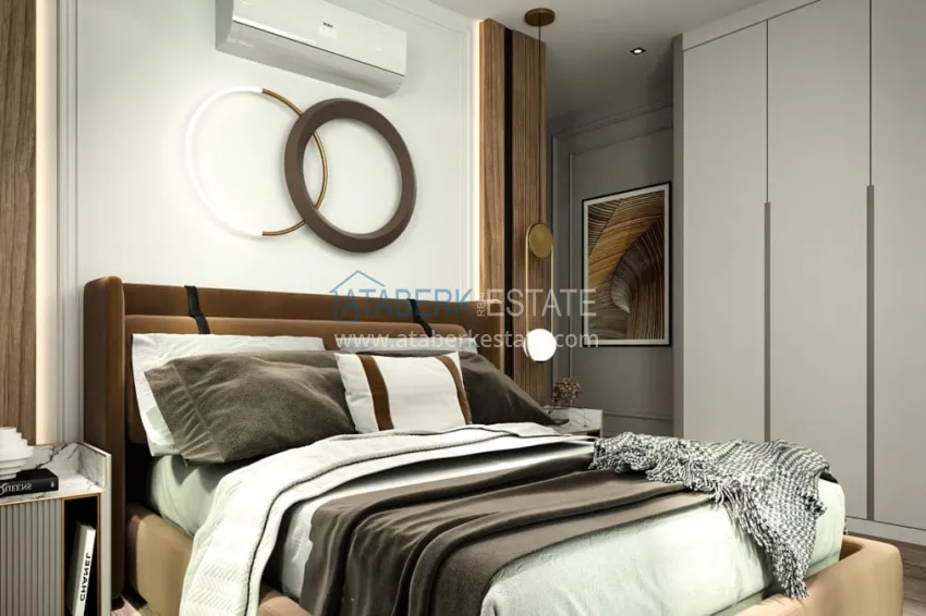 Приобрести Новый привлекательный жилой комплекс в Алании, район Демирташ  22 