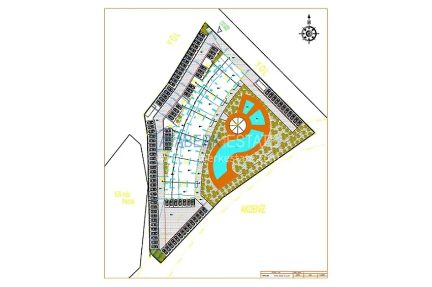Купить дешево Квартиры с открытым видом на море на стадии строительства в районе Аяш-Мерсин 1 