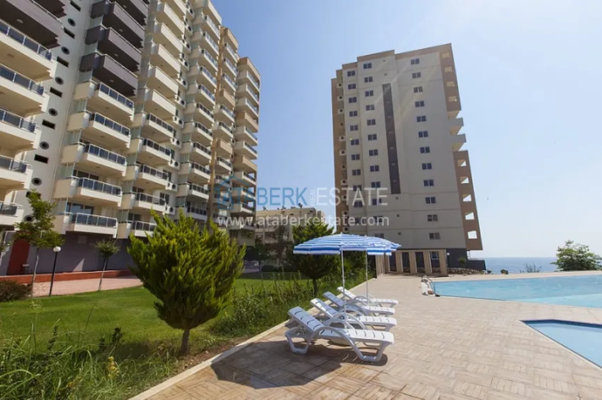 Апартаменты на берегу моря в новом жилом комплексе район Аяш-Мерсин 8 