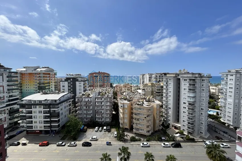 Приобрести Видовая двухэтажная квартира 3+1 в районе Махмутлар. Подходит для гражданства 18 