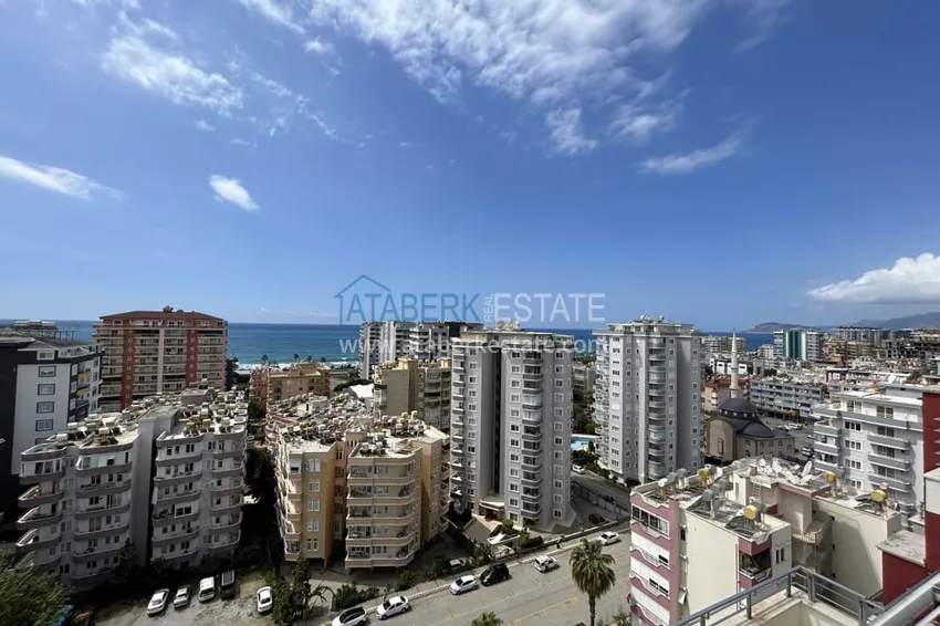 Приобрести Видовая двухэтажная квартира 3+1 в районе Махмутлар. Подходит для гражданства 21 