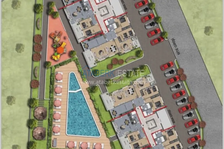 Купить дешево Недвижимость от застройщика в резиденции сегмента люкс в районе Оба, Алания 10 