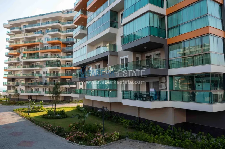 Студия 1+0 с мебелью и застеклённым балконом, район Авсаллар – Алания 17 