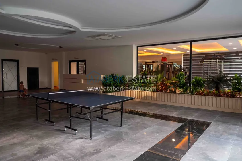 Студия 1+0 с мебелью и застеклённым балконом, район Авсаллар – Алания 24 