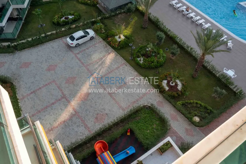 Студия 1+0 с мебелью и застеклённым балконом, район Авсаллар – Алания 37 