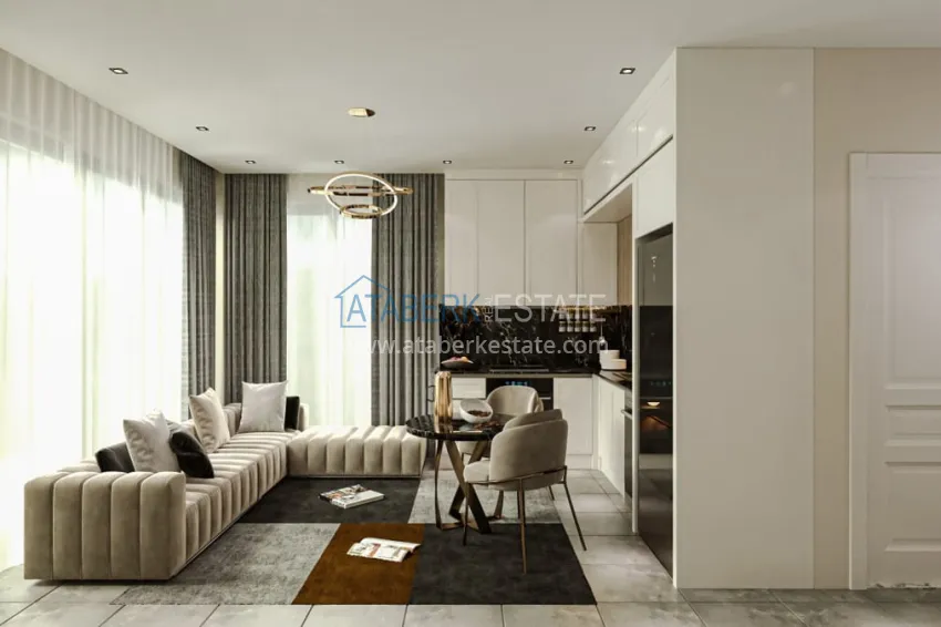 Приобрести Новый привлекательный жилой комплекс в Алании, район Демирташ  5 