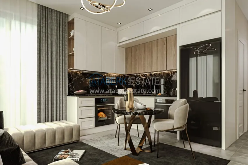 Приобрести Новый привлекательный жилой комплекс в Алании, район Демирташ  6 