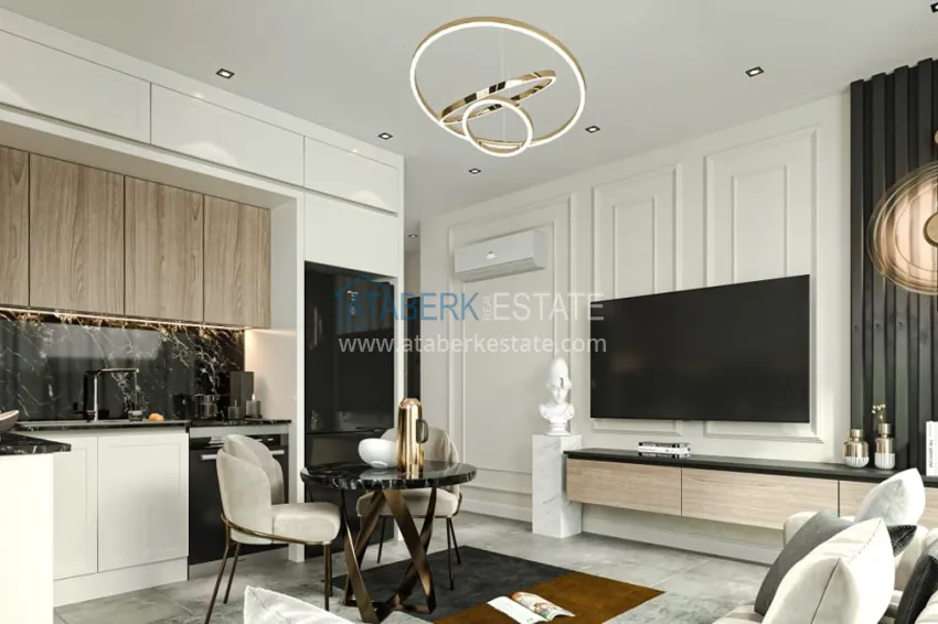 Приобрести Новый привлекательный жилой комплекс в Алании, район Демирташ  7 