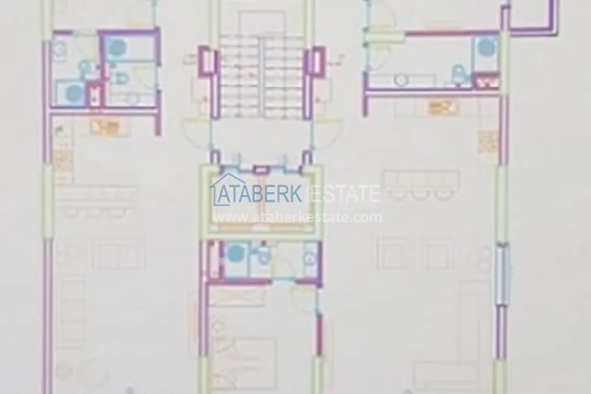 Купить дешево Апартаменты на берегу моря в новом жилом комплексе район Аяш-Мерсин 2 