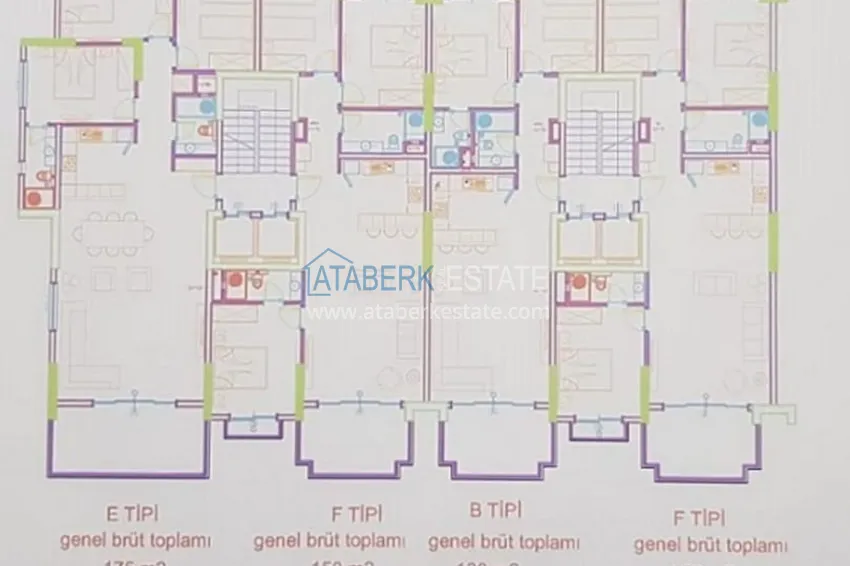 Купить дешево Апартаменты на берегу моря в новом жилом комплексе район Аяш-Мерсин 3 