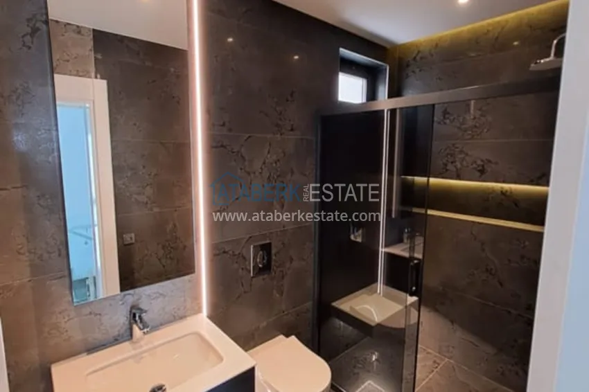 Приобрести Видовая двухуровневая вилла в резиденции с концепцией отеля 5 звезд – Конаклы, Алания 14