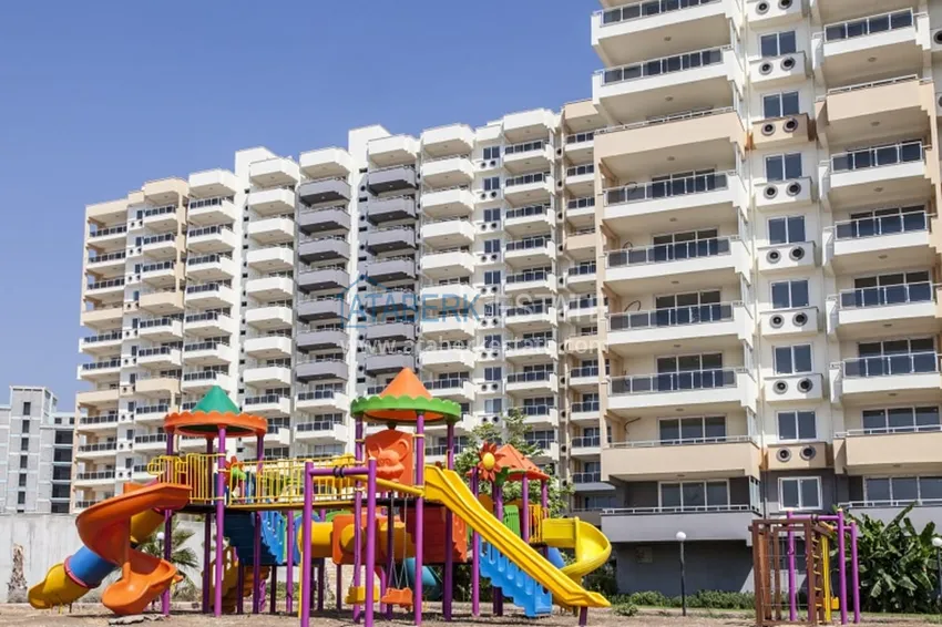 Апартаменты на берегу моря в новом жилом комплексе район Аяш-Мерсин 6 