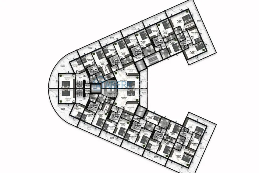 Купить дешево Новый проект шикарного жилого комплекса в Газипаше район Пазарджи 2 