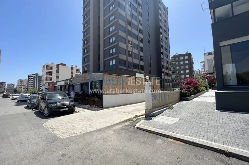 Апартаменты 1+1 с мебелью и техникой, частично вид на море в районе Мезитли-Мерсин 2 