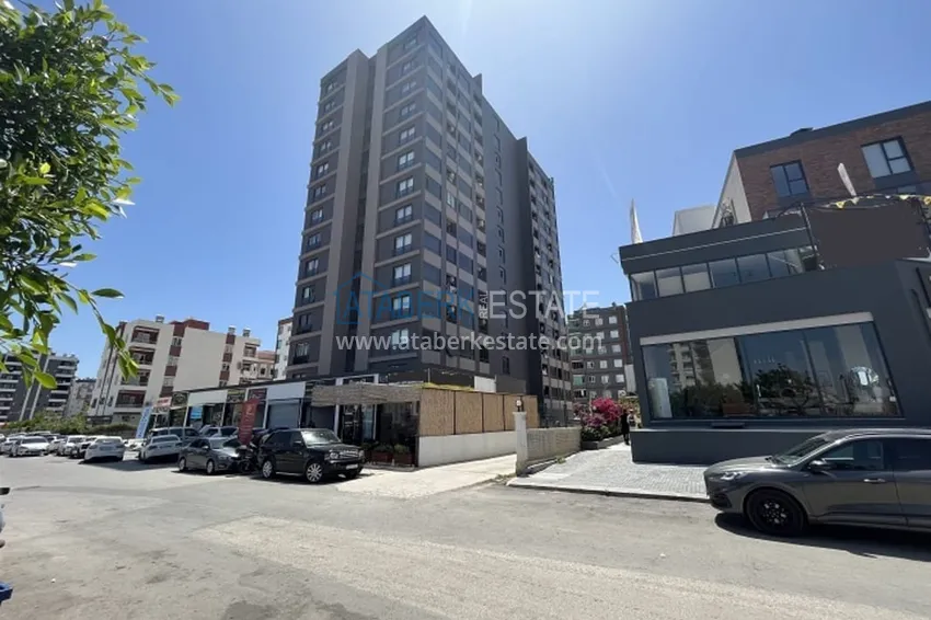 Апартаменты 1+1 с мебелью и техникой, частично вид на море в районе Мезитли-Мерсин 3 