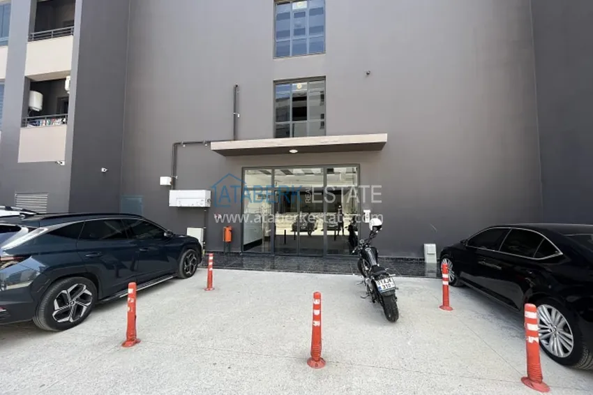 Апартаменты 1+1 с мебелью и техникой, частично вид на море в районе Мезитли-Мерсин 13 