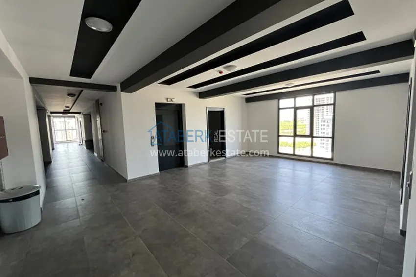 Апартаменты 1+1 с мебелью и техникой, частично вид на море в районе Мезитли-Мерсин 22 