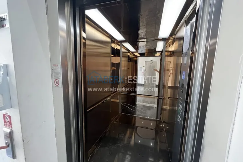 Апартаменты 1+1 с мебелью и техникой, частично вид на море в районе Мезитли-Мерсин 20 