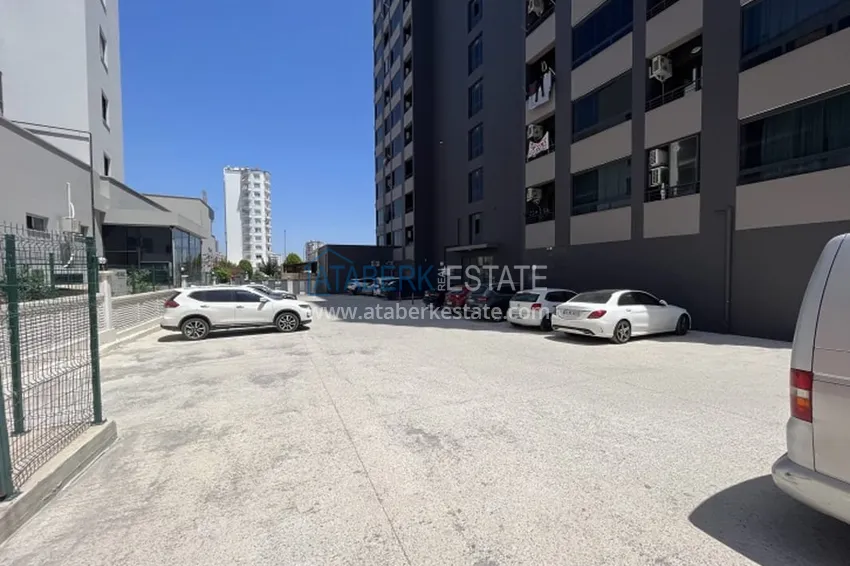 Апартаменты 1+1 с мебелью и техникой, частично вид на море в районе Мезитли-Мерсин 7 