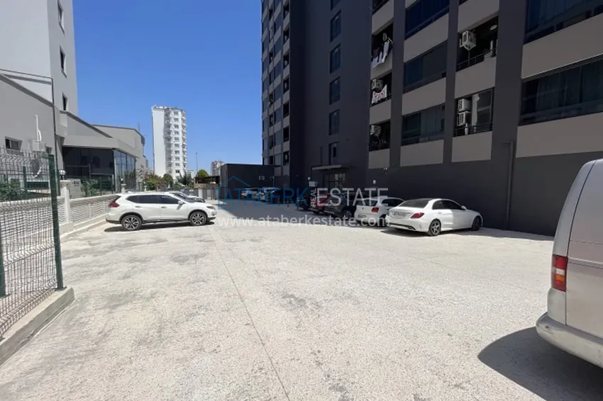 Апартаменты 1+1 с мебелью и техникой, частично вид на море в районе Мезитли-Мерсин 9 