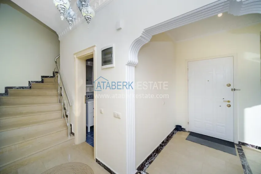 Приобрести Недвижимость для ВНЖ! Вилла с мебелью в жилом комплексе - Алания, район Конаклы  1 