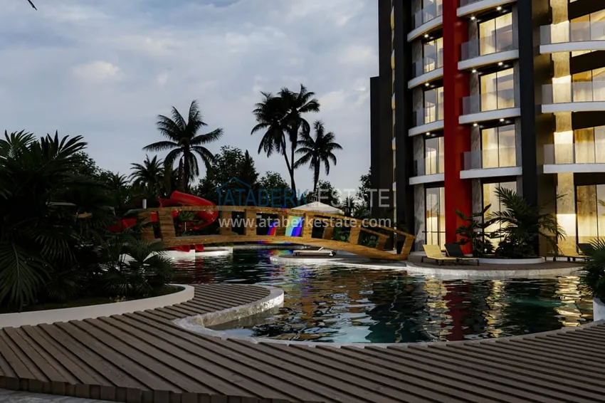 Новый проект шикарного жилого комплекса в Газипаше район Пазарджи 12 