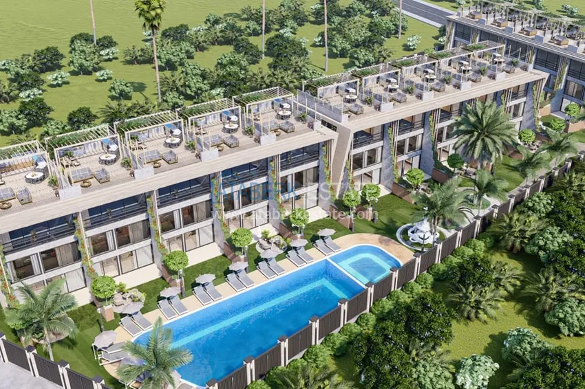 Старт продаж! Квартиры у моря в комплексе премиум-класса на этапе проекта в Эсентепе, Кирения – Северный Кипр 10 