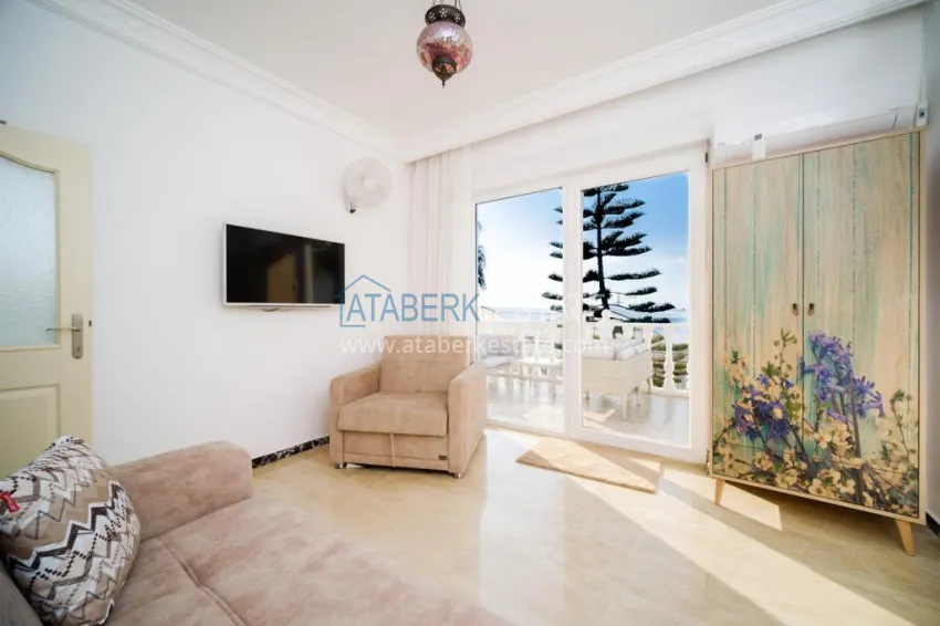 Приобрести Недвижимость для ВНЖ! Вилла с мебелью в жилом комплексе - Алания, район Конаклы  11 